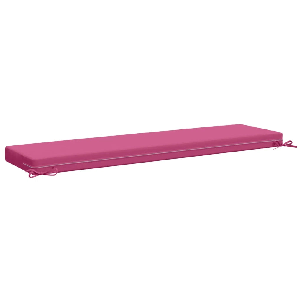 Cuscino per panchina SOEST 100% Poliestere Rosa 140 x 40 x 8 cm 949824