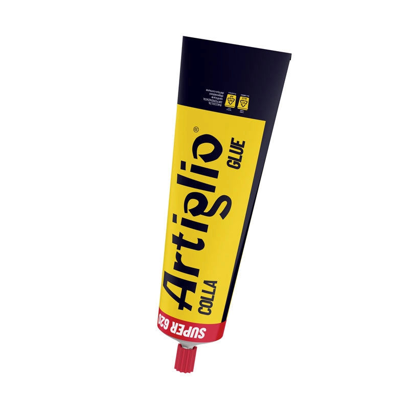Colla Artiglio adesivo neoprenico bassa viscosità tubo 150 g ideale per cuoio pelli legno Wilbra