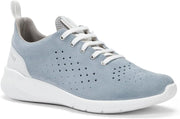 Scarpa Donna +Memory Scamosciato Vesuvio Azzurro - Scarpe Estive
