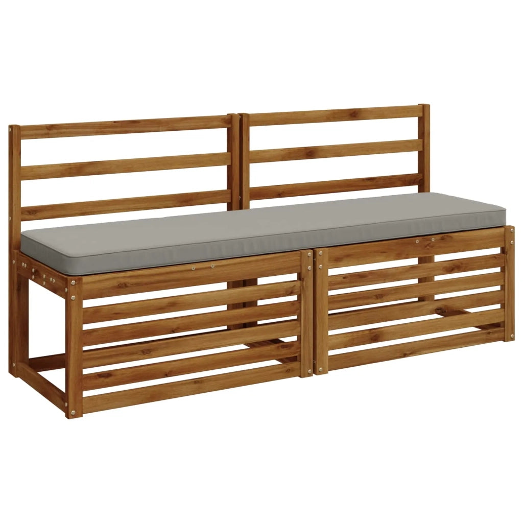 Cuscini per Panchina a 2 Pezzi VUGHT 2 pz 100% Poliestere 951381