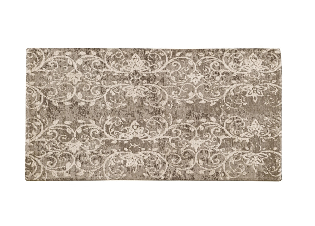 Tappeto Velour Antiscivolo Disegno Delavè By Suardi - 85x150 - Tortora