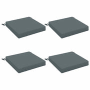 Cuscini per Sedia in 4 Pezzi SOEST 4 pz 100% Poliestere Blu 944387