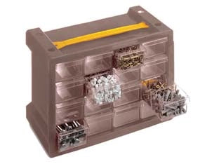 CASSETTIERA PORTAMINUTERIE POKER 16 CON MANIGLIA  mm.279x150x155h.    TERRY