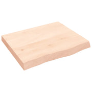 Mensole Parete | Scaffale a Parete | Ripiano a Parete 60x50x(2-6) cm Massello Rovere Non Trattato