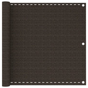 Paravento da Balcone Marrone 90x600 cm in HDPE cod mxl 6082
