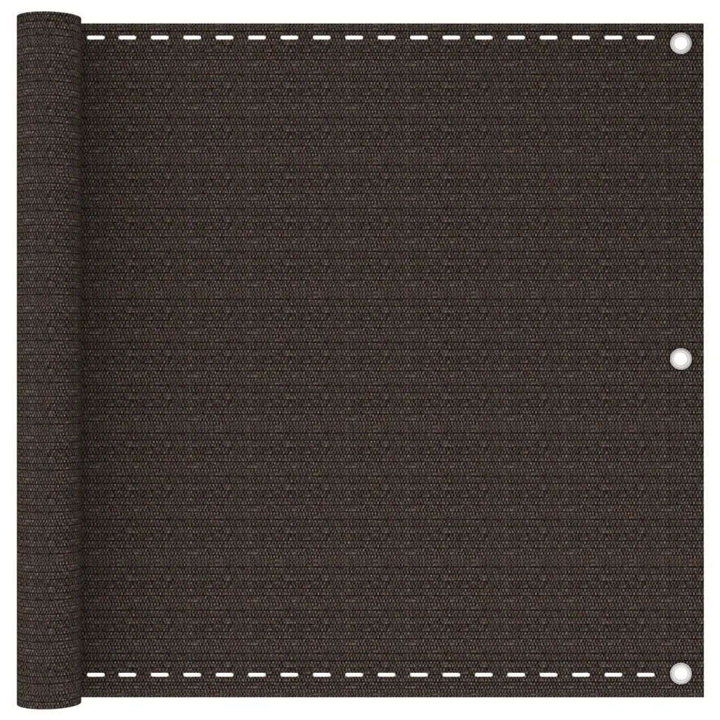 Paravento da Balcone Marrone 90x600 cm in HDPE cod mxl 6082