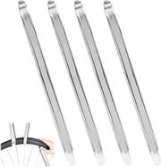 4 pezzi di asciugabandella manuale 30 cm - attrezzo di riparazione per asciugabandella per scooter, bicicletta, motocicletta, auto.