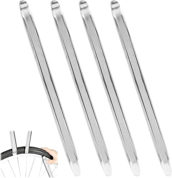 4 pezzi di asciugabandella manuale 30 cm - attrezzo di riparazione per asciugabandella per scooter, bicicletta, motocicletta, auto.