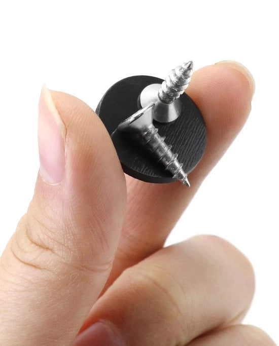 100 pezzi di magneti autoadesivi, magneti adesivi 20 mm x 2 mm per foto, lavagne bianche, frigoriferi
