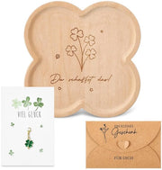 Regalo di Fortuna - Cartello di Buon Tasto - Maniglia a Chiave - Carta di Auguri - Busta - Festa di Compleanno - Doni di Buon Tasto