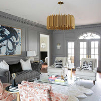 Lampada Da Soffitto Dorata APP1560-12CP