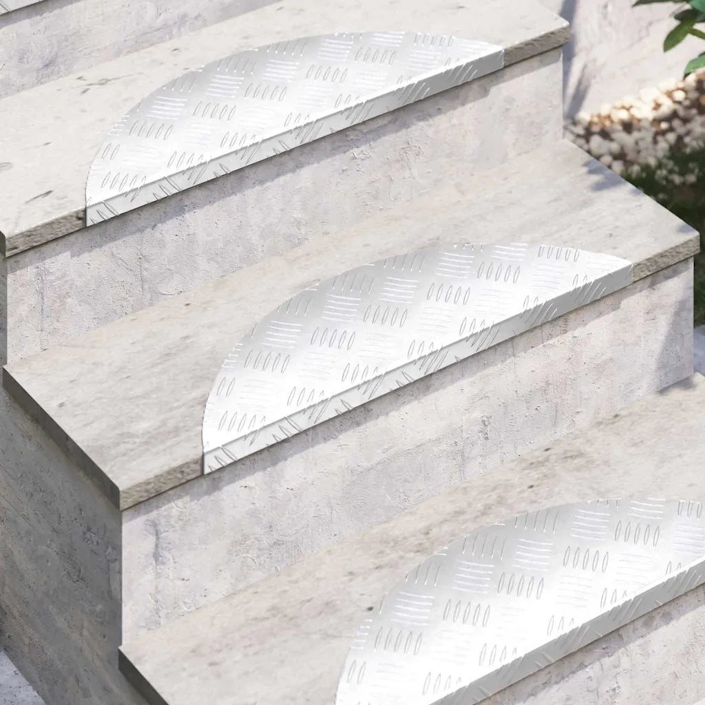 Gradini per Scale 15 pcs Argento 60 x 18 x 2,5 cm Alluminio 4104231