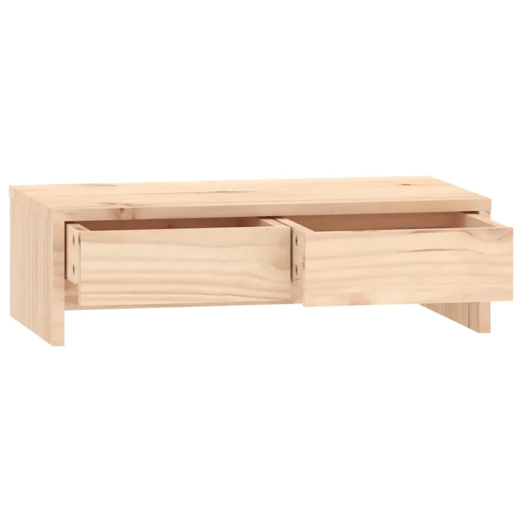 Supporto per monitor 50 x 27 x 15 cm in legno massello di pino 02_0004434