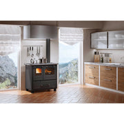 1pz cucina a legna 'family 4,5' colore cappuccino cod:ferx.7000982nlm