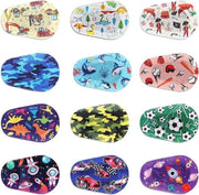 Occhiali a contatto per bambini con ambliopia - 12 pezzi - Riciclabili - Colorati - Punti di contatto per occhi pigri - Strabismo