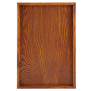 Piatto di Servizio in Legno - Antiscivolo - Decorativo - 35x24 cm - Ideale per Interno/Esterno