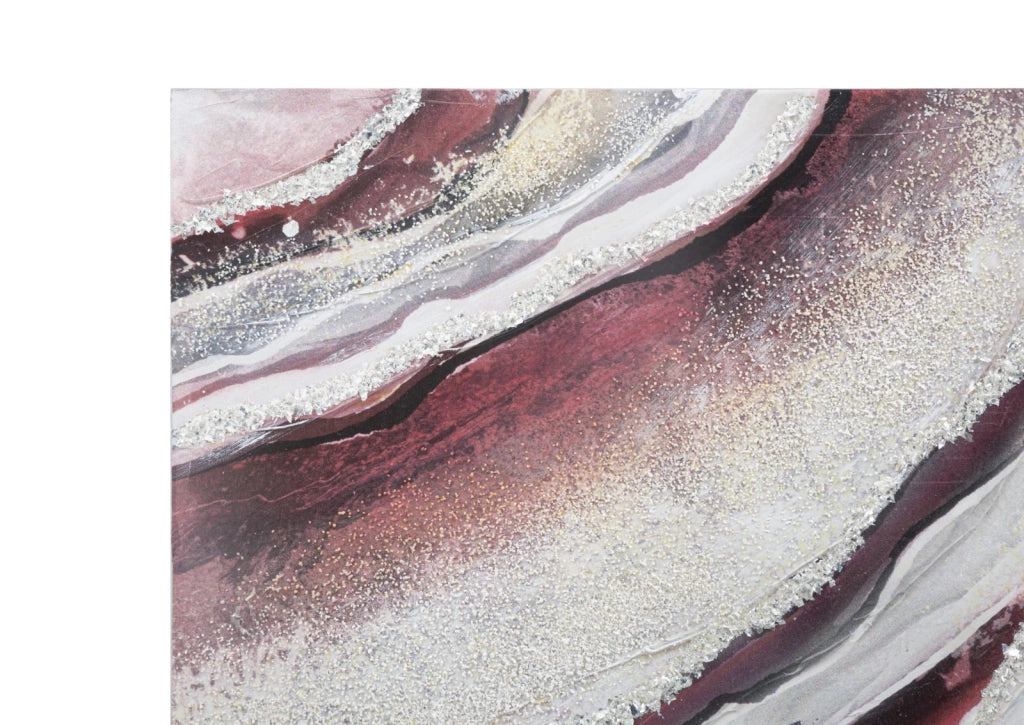 Dipinto su Tela Redy 80x2,8x80 cm in Legno di Pino e Canvas Multicolor