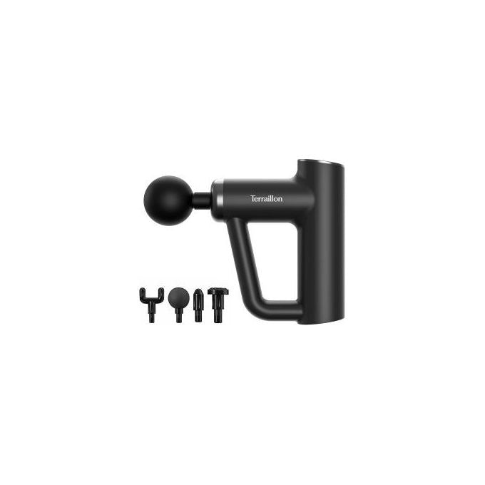 Terraillon TE15366 Massaggiatore Fitness 4 Testine 6 Velocita Ricarica USB colore Nero