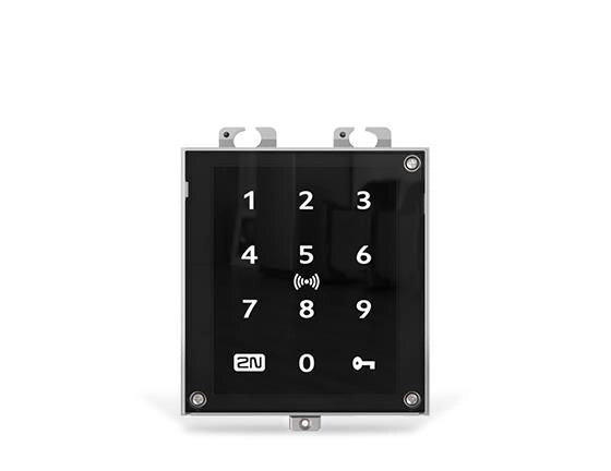 2N Access Unit 2.0 Lettore di base per il controllo degli accessi Nero