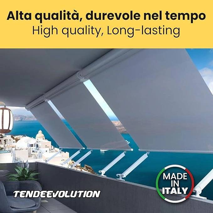 Perno Estraibile Per Tenda Da sole - Piastra in Acciaio Zincato Per Tende Da Sole