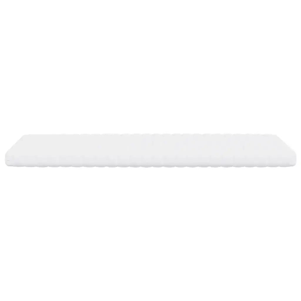 Materasso in Schiuma Bianco 100x220 cm 7 Zone Durezza 20 ILD