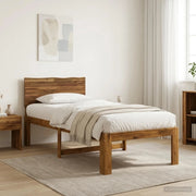 Letto Singolo con Testiera ROSTOCK Naturale 75 x 190 cm 903396