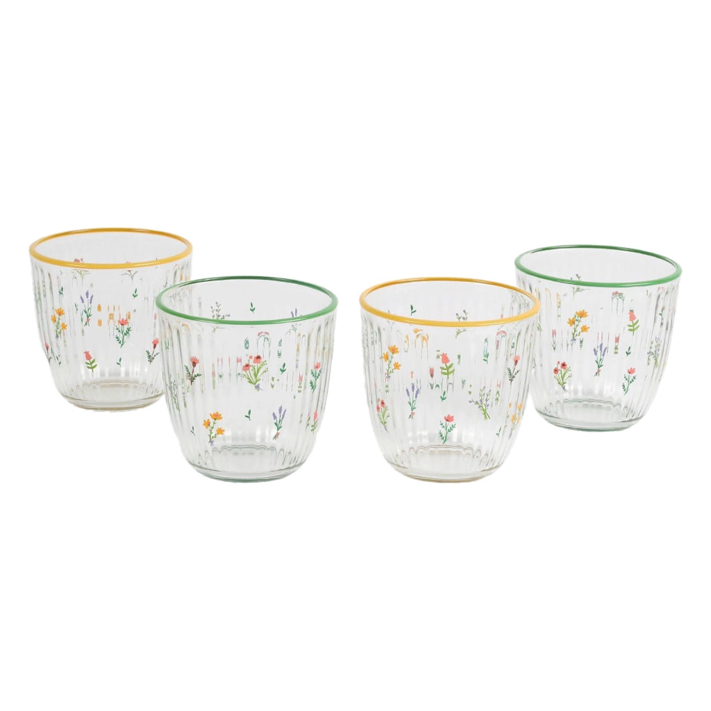 Neniromo, Bicchieri set da 4 290 ml, Trasparente