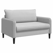 Poltrona XXL Grigio Chiaro Velluto 42043559