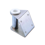 SUPPORTO INOX FORO Ø MM.25