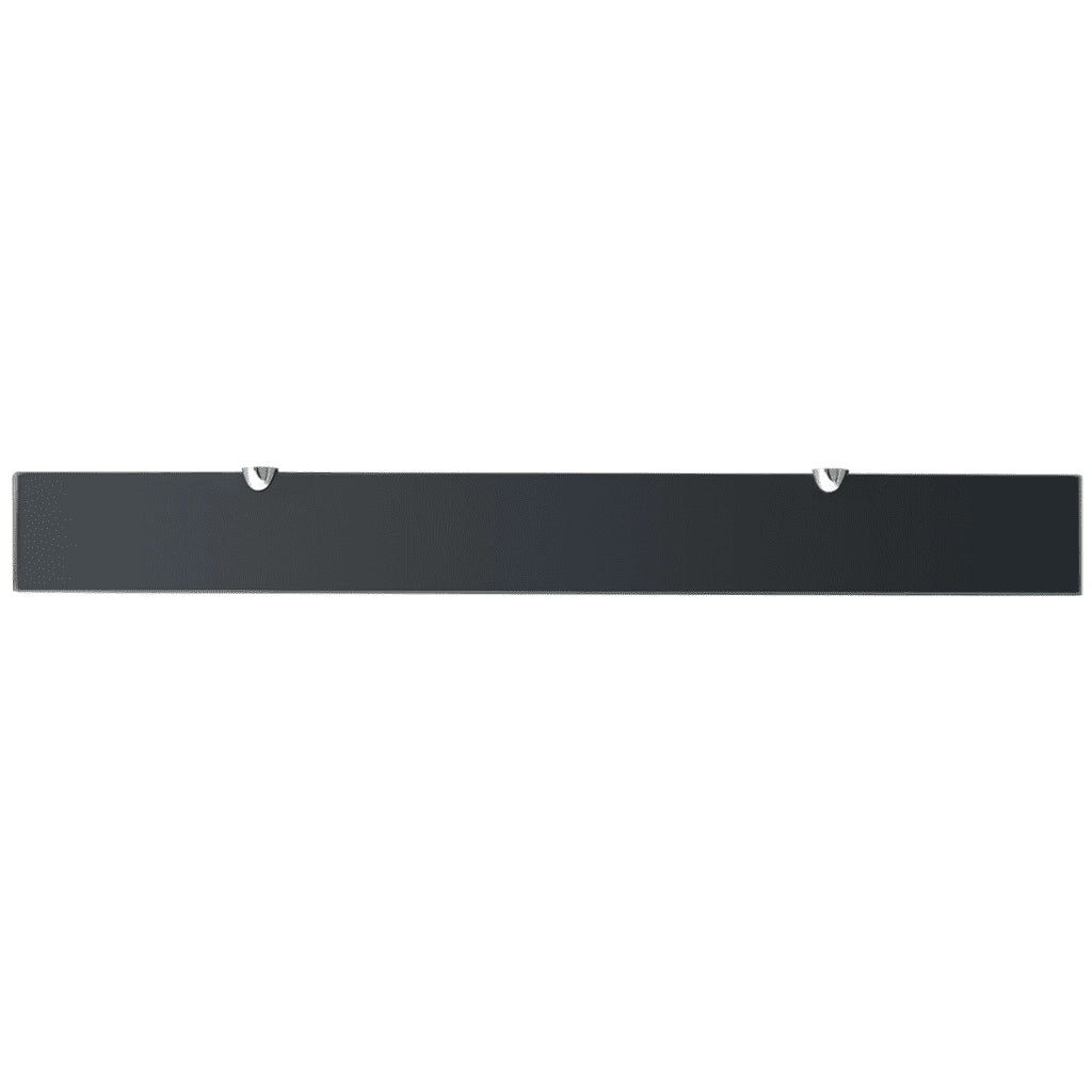 Mensole Galleggianti 2 pz in Vetro 90x10 cm 8 mm cod mxl 46317