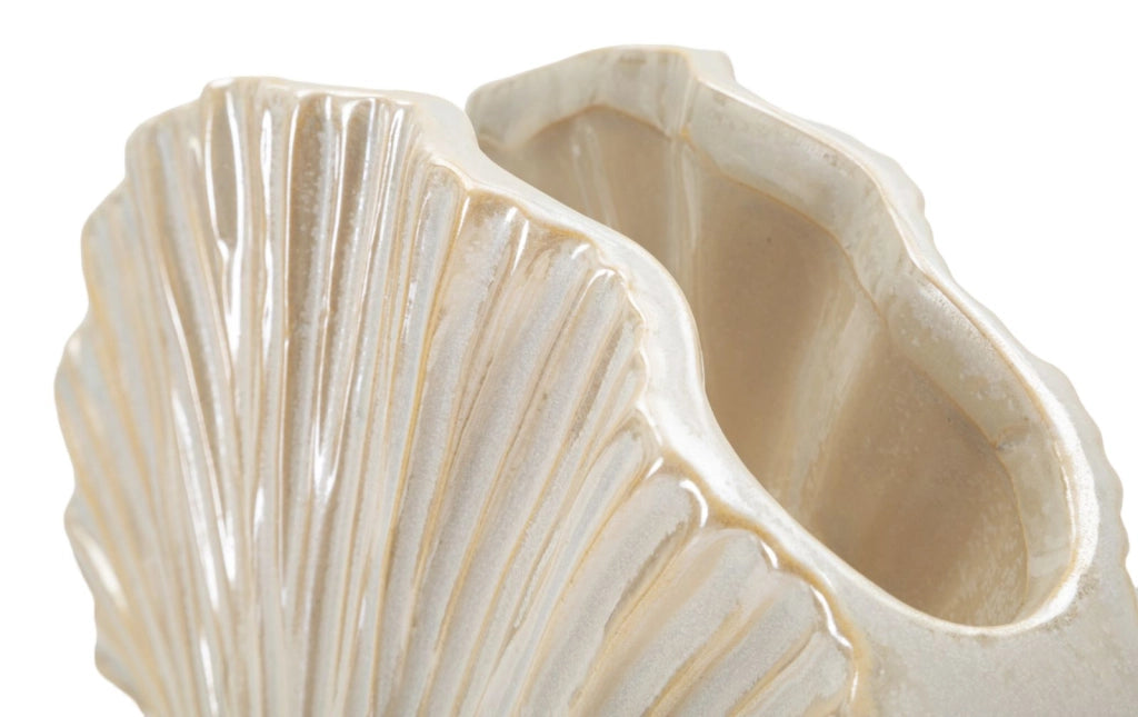 Vaso Perly 27x8x19 cm in Ceramica Perla