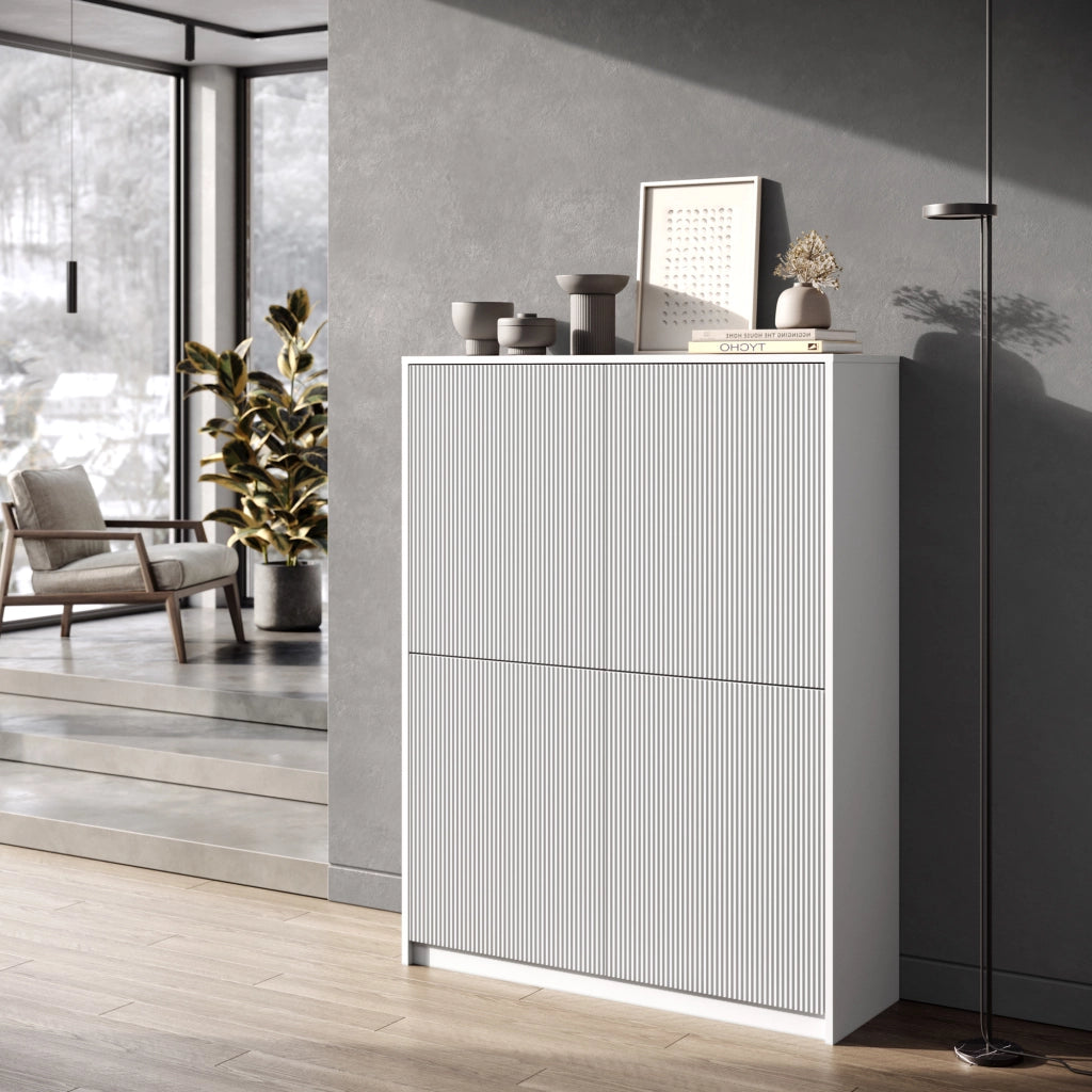 Credenza alta BUDAPEST bianco