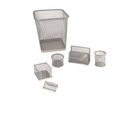 Set ufficio 6 pezzi silver - 100891