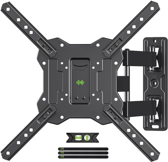 Supporto per schermo da parete rotativo e inclinabile per schermi da 26 a 60 pollici, peso massimo 35 kg, supporto per schermo da parete, max. VESA 400x400 mm, XMM902