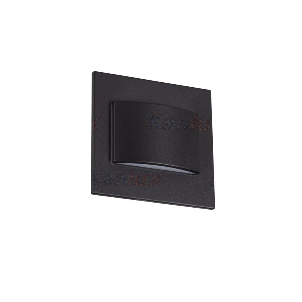 Kanlux ERINUS lampada scale LED incasso nera 1,5W 3000K