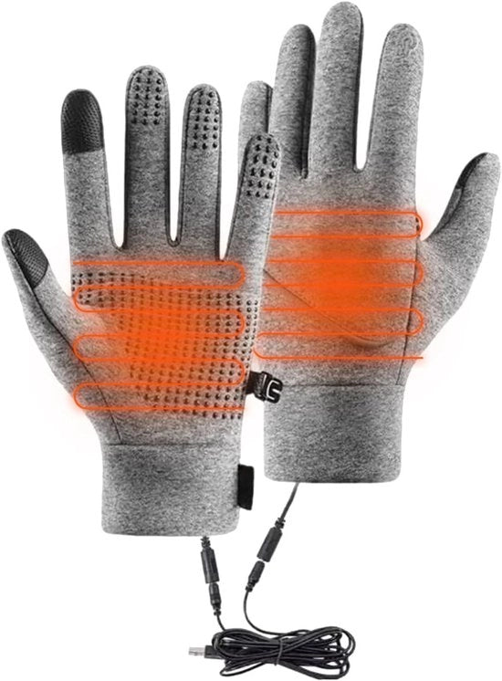 Mani Calde Elettriche per Uomo e Donna - Accessorio Caldo per Vento Inverno - Sciare, Bicicletta, Golf, Arrampicata, Attività Outdoor - Protezione Calda - Manopole Comode e Resistenti al Freddo in Inverno
