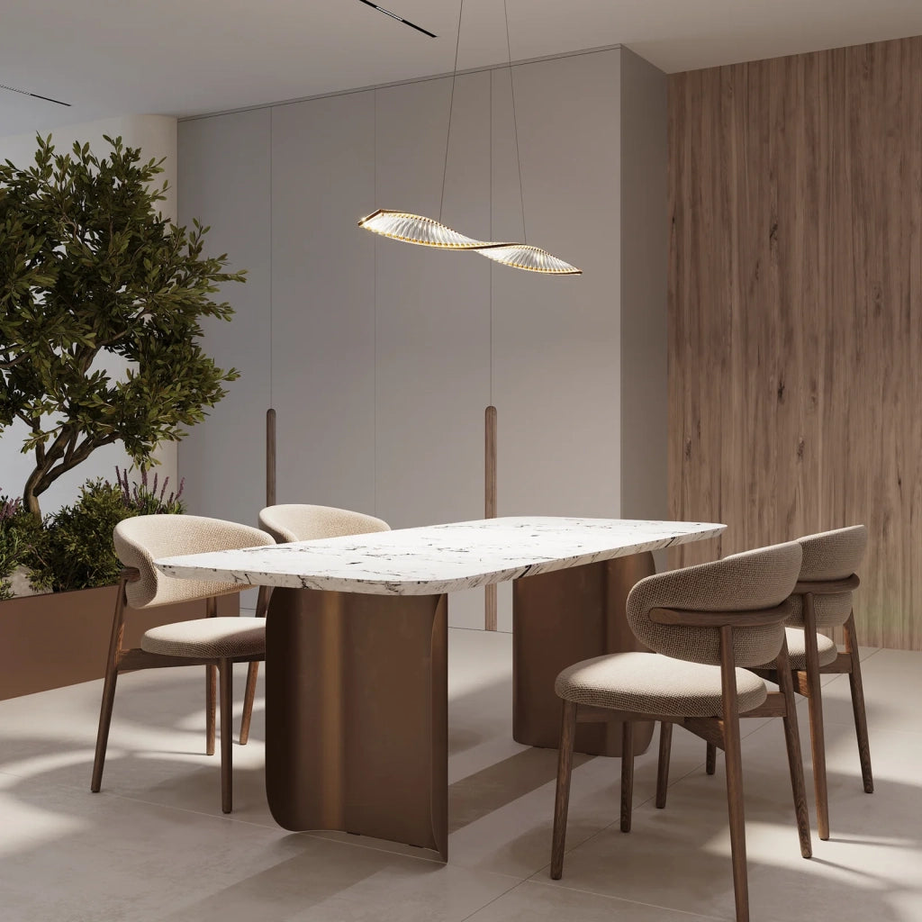 Maytoni Lampadario Moderno Krone 1 luce LED integrato ottone metallo cristallo
