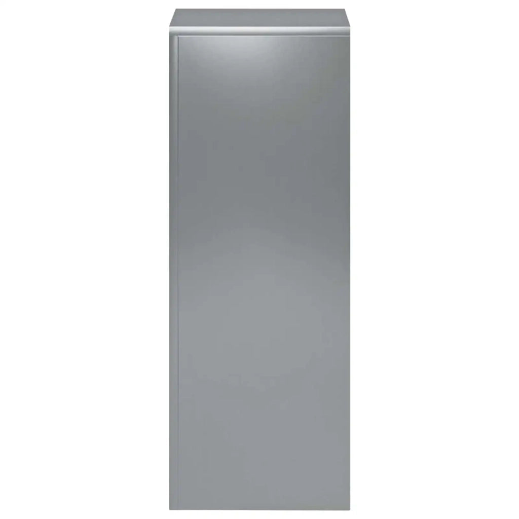 Supporto per piante Argento 30 x 30 x 80 cm Acciaio 8012498