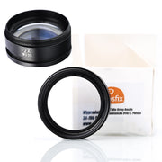 Lente per Microscopio Stereoscopico 2x – Ingrandimento 2X, Distanza di Lavoro 30mm | Filettatura 48mm