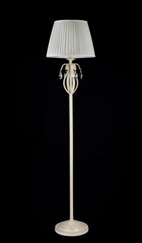 Lampada da terra Elegant in Metallo Brionia Beige
