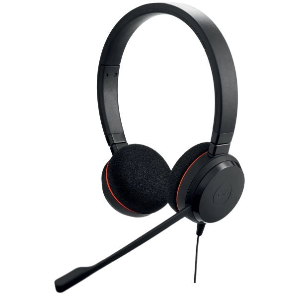 Jabra evolve 20 auricolare cablato a padiglione ufficio usb type-c / usb type-a nero - 4999-823-169