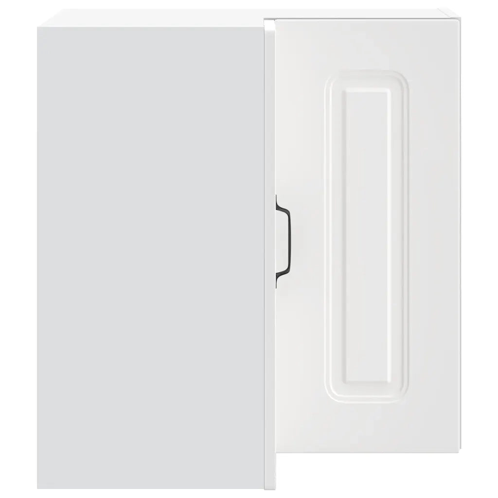 Pensile da Cucina ad Angolo Kalmar Bianco in Legno Multistrato 853617