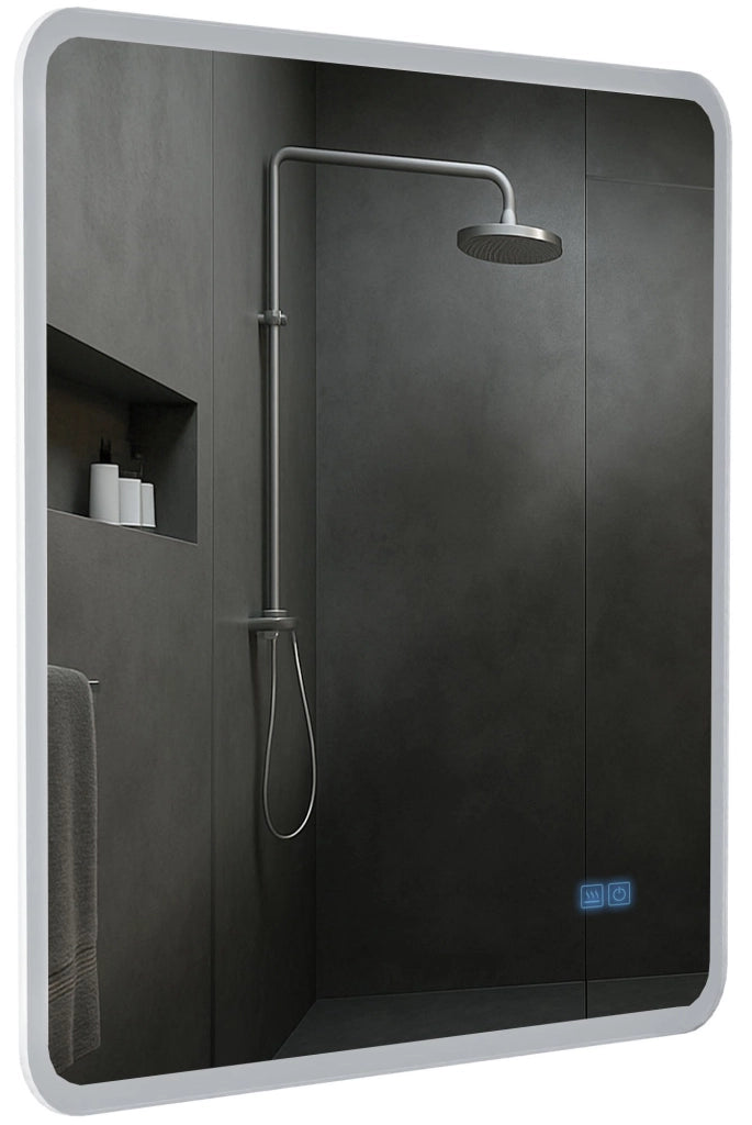 Badspiegel Jericho 80x80 mit Bluetooth