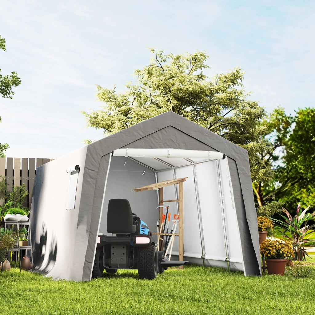 Tenda da Giardino 3x4,5 m ¨C zephmum ¨C Grigio Antracite