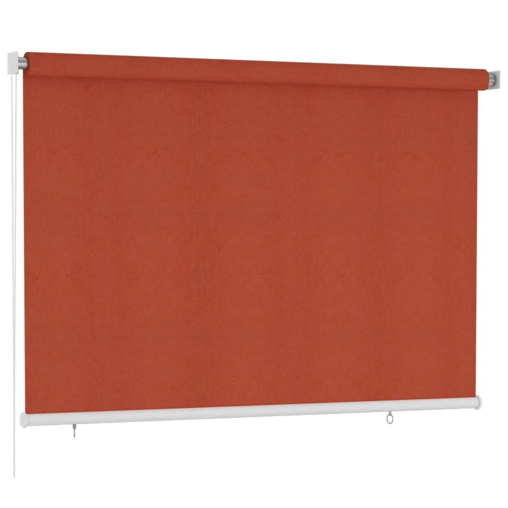Tenda a Rullo per Esterni 225(L)x140(A) cm Terracotta HDPE 312791