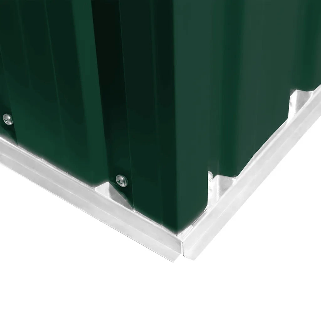 Capanno da Giardino 257x298x178 cm in Metallo Verde cod mxl 49906