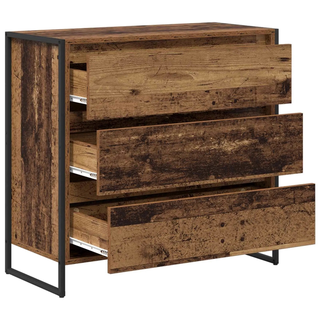 Credenza-Buffet-Armadio da cucina Legno vecchio 79 x 36 x 75.5 cm Legno multistrato