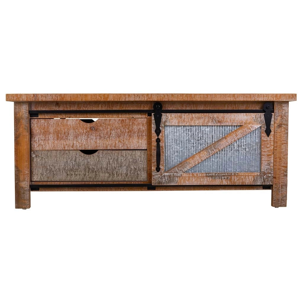 Tavolino marrone 120x60x48h