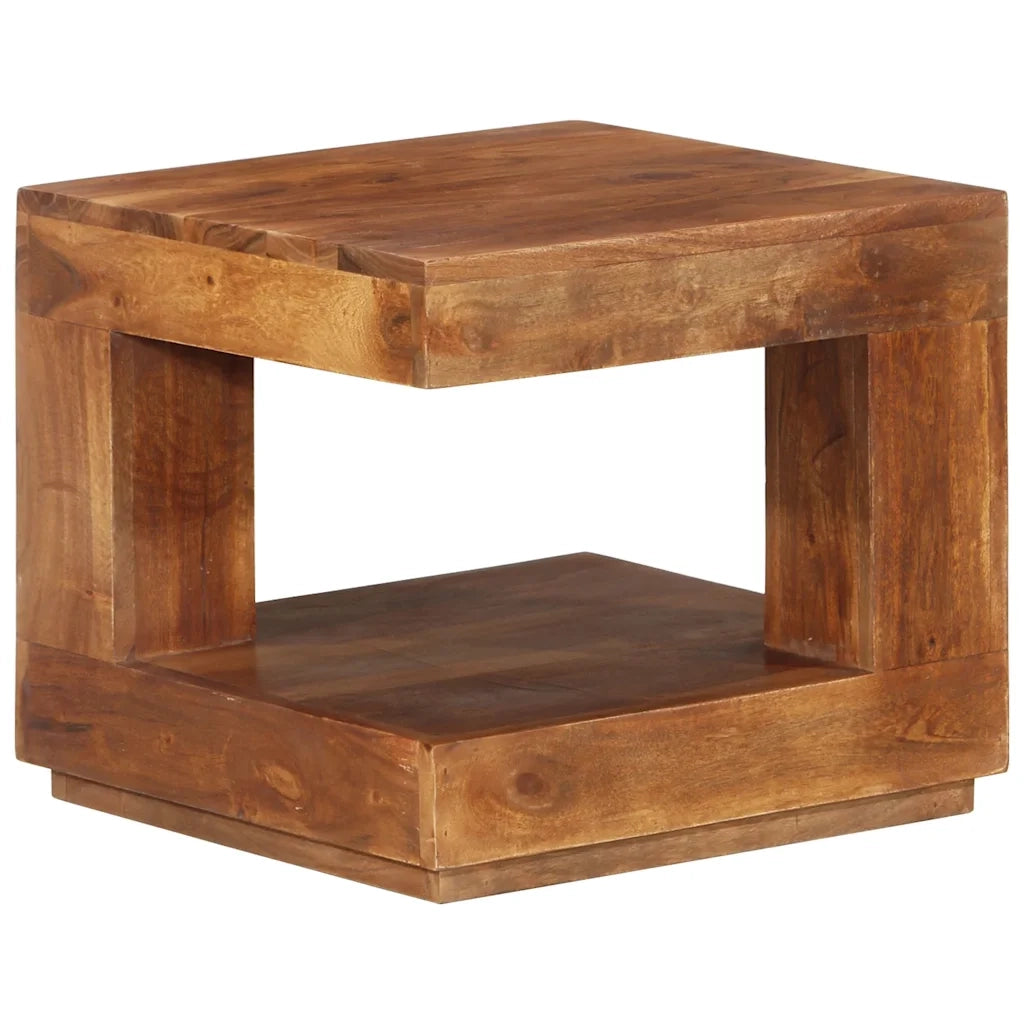 Tavolo da salotto | Tavolino da caff¨¨ | Tavolino da Soggiorno 45x45x40 cm in Legno Massello di Acacia