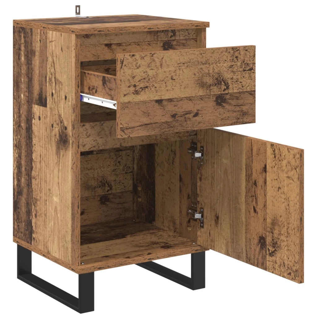Credenza | Madia | Buffet da pranzo | Armadio da pranzo Legno vecchio 35 x 40 x 70 cm Legno multistrato